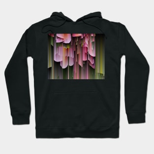 Glitched Frangipanis Hoodie